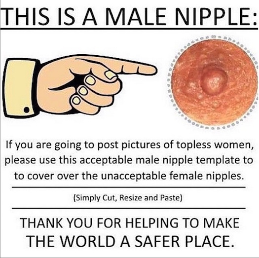 Male nipple