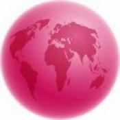 pink globe