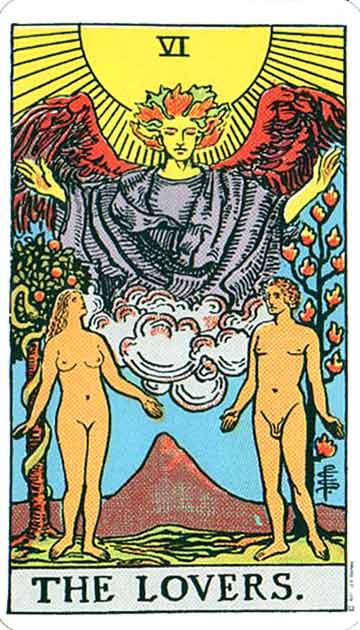 tarot card the lovers